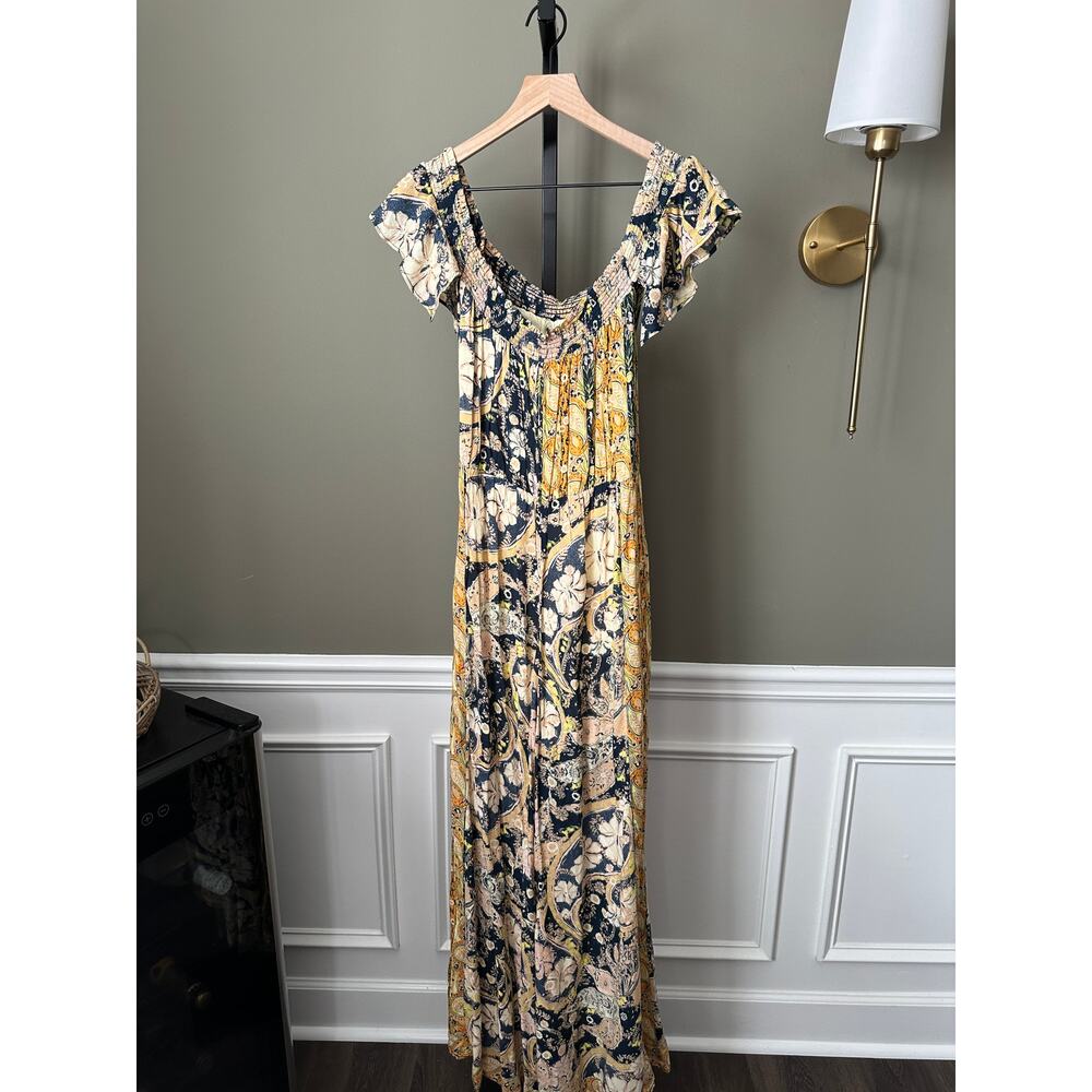 Free People Carmen Jumpsuit Paisley Small - Picture 7 of 8